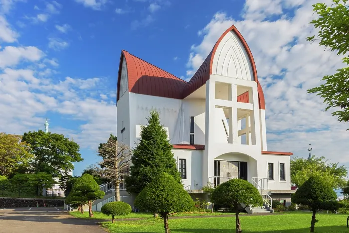 Framed Print : Episcopal St John's Church, Motomachi, Hakodate, Hokkaido, Japan