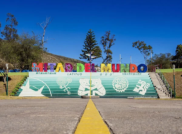 Equator Line, Ciudad Mitad del Mundo, Middle of the World City, Pichincha Province