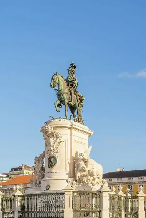 Framed Print : Equestrian Statue of King Jose I in Praca do Comercio, Lisbon, Portugal, Europe Framed Print : Equestrian Statue of King Jose I in Praca do Comercio, Lisbon, Portugal, Europe