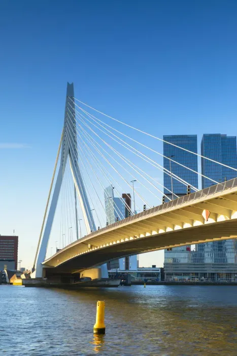 Framed Print : Erasmus Bridge (Erasmusbrug), Rotterdam, Zuid Holland, Netherlands Framed Print : Erasmus Bridge (Erasmusbrug), Rotterdam, Zuid Holland, Netherlands
