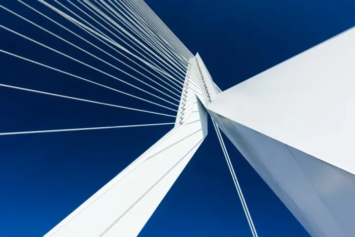 Framed Print : Erasmus Bridge, Wilhelminakade, Rotterdam, Netherlands Framed Print : Erasmus Bridge, Wilhelminakade, Rotterdam, Netherlands