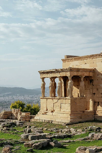Erechtheion, Acropolis, Athens, Attica, Greece