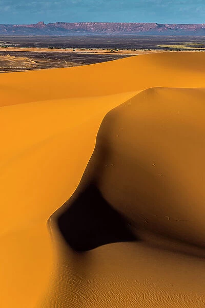 Erg Chebbi dunes in the Sahara Desert, Merzouga, Morocco