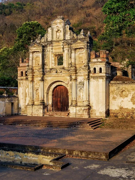Framed Print : Ermita de la Santa Cruz, Antigua Guatemala, Sacatepequez Department, Guatemala