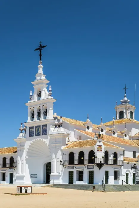 Framed Print : Ermita de la Virgen del Rocio, El Rocio, Huelva, Andalusia, Spain Framed Print : Ermita de la Virgen del Rocio, El Rocio, Huelva, Andalusia, Spain