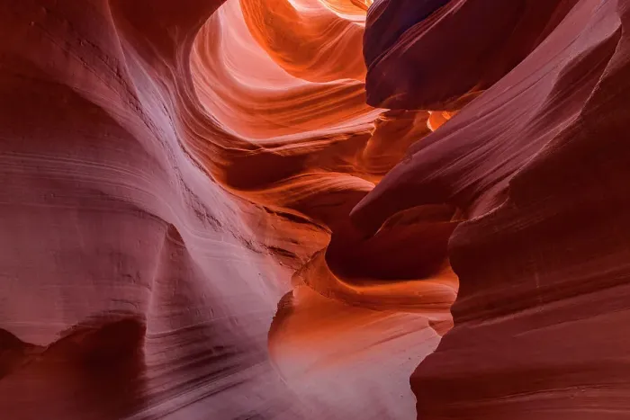 Framed Print : Eroded Navajo Sandstone in the Lower Antelope Canyon, Page, Arizona, USA Framed Print : Eroded Navajo Sandstone in the Lower Antelope Canyon, Page, Arizona, USA