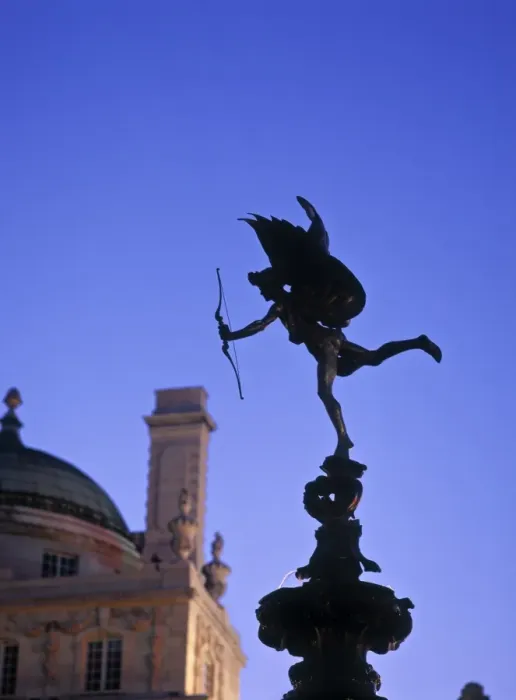 Framed Print : Eros Statue Framed Print : Eros Statue