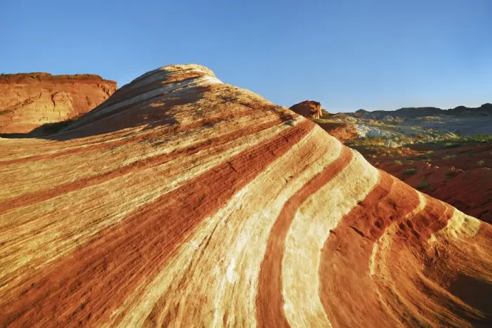 Framed Print : Erosion landscape Firewave in Valley of Fire - USA, Nevada, Clark, Valley Of Fire Framed Print : Erosion landscape Firewave in Valley of Fire - USA, Nevada, Clark, Valley Of Fire