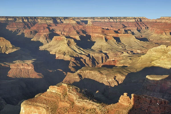 Erosion landscape Grand Canyon - USA, Arizona, Coconino, Grand Canyon, South Rim