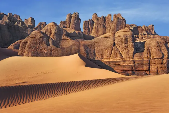 Framed Print : Erosion landscape in Tassili du Hoggar - Algeria, Tassili Hoggar, Tin Akaschaker - Sahara Framed Print : Erosion landscape in Tassili du Hoggar - Algeria, Tassili Hoggar, Tin Akaschaker - Sahara