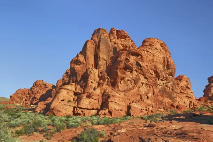 Framed Print : Erosion landscape in Valley of Fire - USA, Nevada, Clark, Valley Of Fire Framed Print : Erosion landscape in Valley of Fire - USA, Nevada, Clark, Valley Of Fire