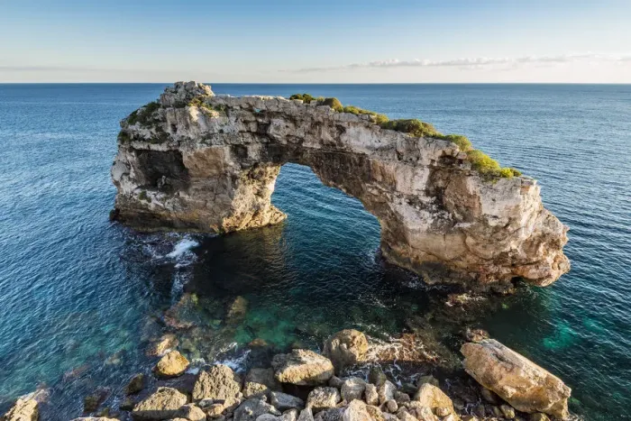 Framed Print : Es Pontas arch, Santanyi, Majorca, Balearic Islands, Spain Framed Print : Es Pontas arch, Santanyi, Majorca, Balearic Islands, Spain