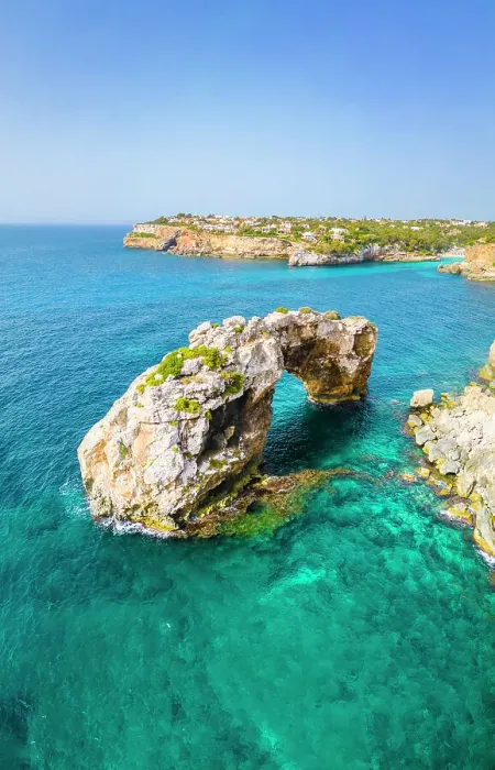 Framed Print : Es Pontas, Cala Santanyi, Mallorca, Balearic Islands, Spain Framed Print : Es Pontas, Cala Santanyi, Mallorca, Balearic Islands, Spain