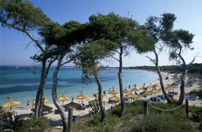 Framed Print : Es Trenc, Majorca, the Balearic Islands, Spain Framed Print : Es Trenc, Majorca, the Balearic Islands, Spain