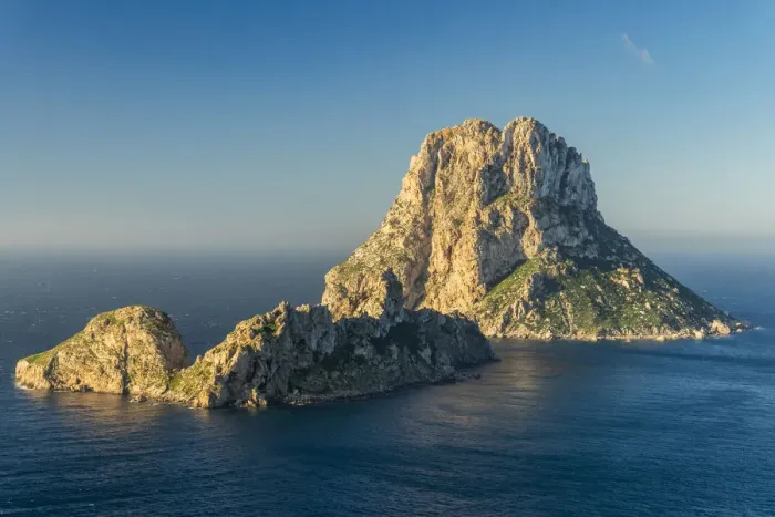 Framed Print : Es Vedra and Es Vedranell islands, Ibiza, Balearic Islands, Spain Framed Print : Es Vedra and Es Vedranell islands, Ibiza, Balearic Islands, Spain