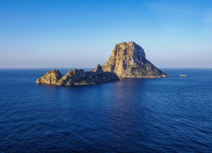 Framed Print : Es Vedra Island, Ibiza, Balearic Islands, Spain Framed Print : Es Vedra Island, Ibiza, Balearic Islands, Spain