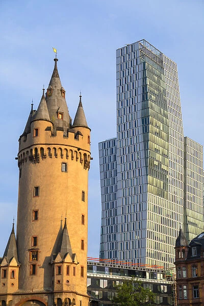 Eschenheimer Tower and Jumeirah Frankfurt Hotel, Frankfurt, Hesse, Germany