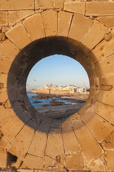 Essaouira, Morocco. Sunset from the walls
