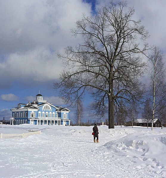 Estate house (1800s), Gorka Galskikh, Cherepovets, Vologda region, Russia