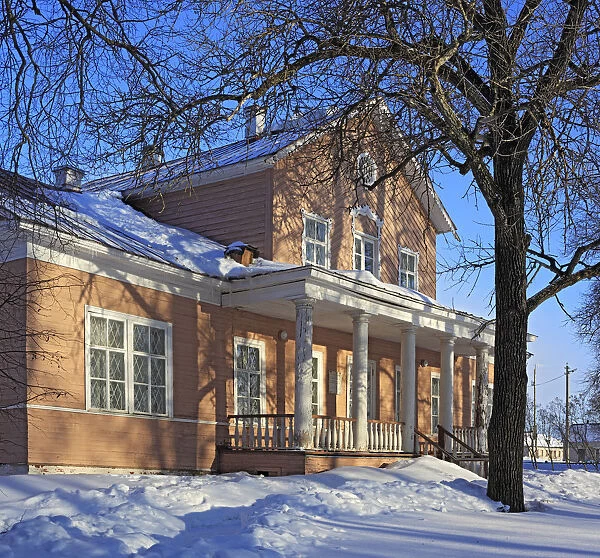 Estate wooden house (1813), Danilovskoe, Vologda region, Russia