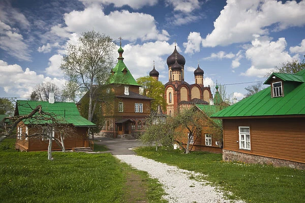 Estonia, Northeastern Estonia, Kuremae, Russian Orthodox Puhtitsa Convent, b. 1895