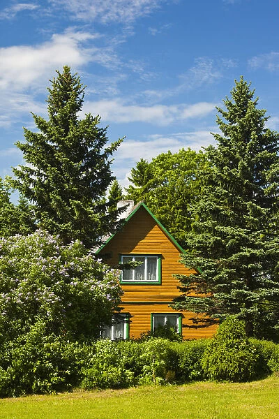 Estonia, Western Estonia Islands, Saaremaa Island, Angla, small summer house