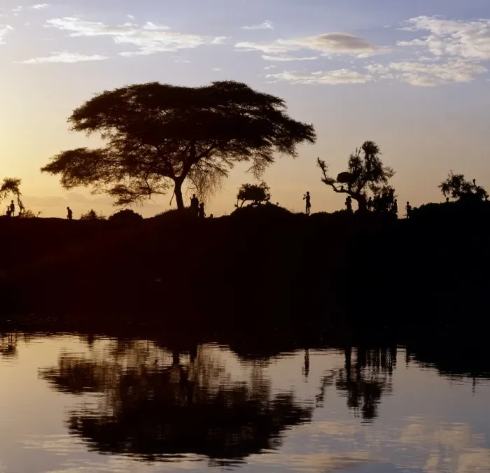 Framed Print : Ethiopia, Southwest Ethiopia, Omo River