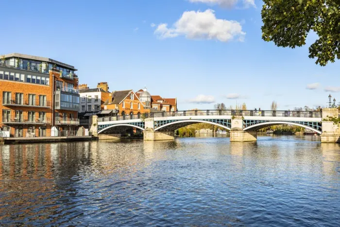 Framed Print : The Eton Walkway over the River Thames, Windsor, Berkshire, United Kingdom Framed Print : The Eton Walkway over the River Thames, Windsor, Berkshire, United Kingdom