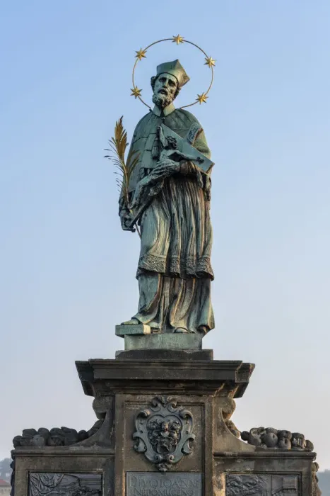 Framed Print : Europe, Czech Republic, Prague, Charles Bridge, Statue of John of Nepomuk Framed Print : Europe, Czech Republic, Prague, Charles Bridge, Statue of John of Nepomuk