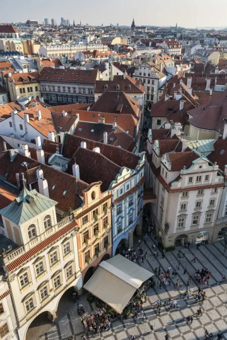 Framed Print : Europe, Czech Republic, Prague, Old Town Square, Prague Clock Tower Framed Print : Europe, Czech Republic, Prague, Old Town Square, Prague Clock Tower