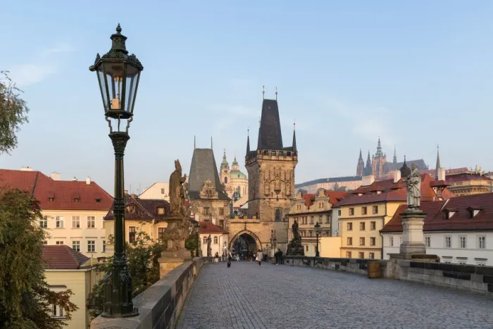 Framed Print : Europe, Czech Republic, Prague, Charles Bridge