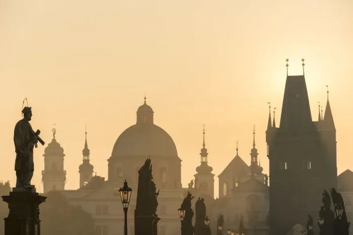 Framed Print : Europe, Czech Republic, Prague, Charles Bridge Framed Print : Europe, Czech Republic, Prague, Charles Bridge