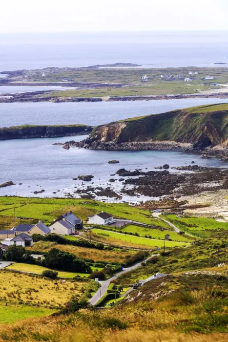 Framed Print : Europe, Dublin, Ireland, Scenic Sky road near Clifden Framed Print : Europe, Dublin, Ireland, Scenic Sky road near Clifden