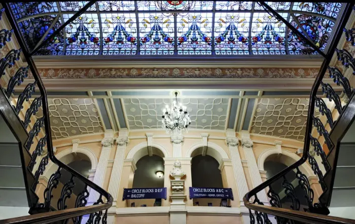 Framed Print : Europe, England, West Yorkshire, Halifax, Victoria Theatre Interior Framed Print : Europe, England, West Yorkshire, Halifax, Victoria Theatre Interior