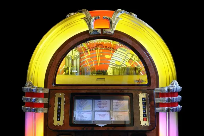 Framed Print : Europe, England, West Yorkshire, Jukebox Framed Print : Europe, England, West Yorkshire, Jukebox