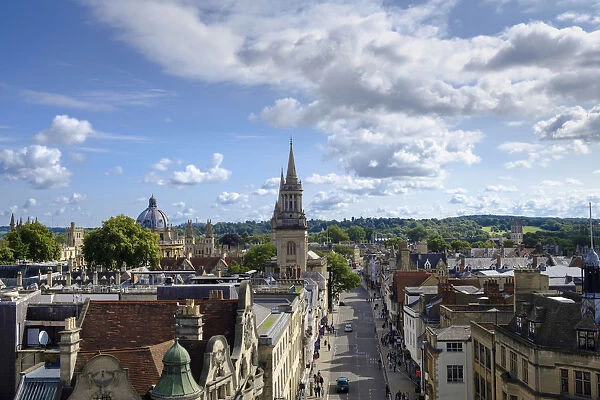 Europe, Great Britain, England, Oxfordshire, Oxford University, skyline of Oxford