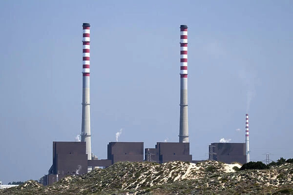 Europe, Iberia, Portugal, The Alentejo, Sines coal-fire power station