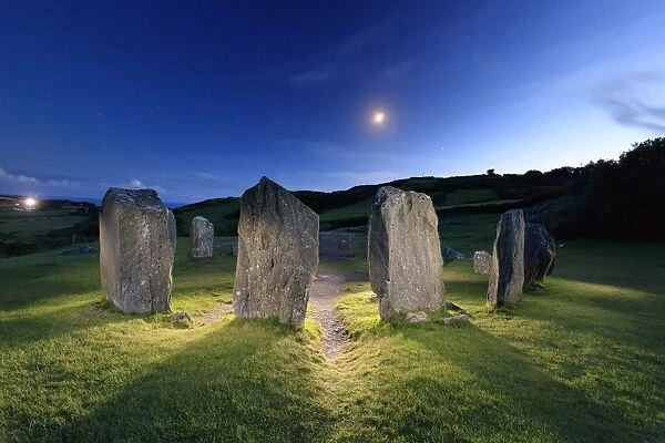 Europe, Ireland, Cork, Drombeg stone circle