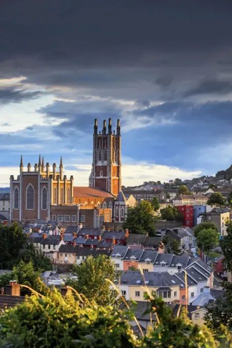 Framed Print : Europe, Ireland, SS Mary and Anne Cathedral at sunset in Cork Framed Print : Europe, Ireland, SS Mary and Anne Cathedral at sunset in Cork