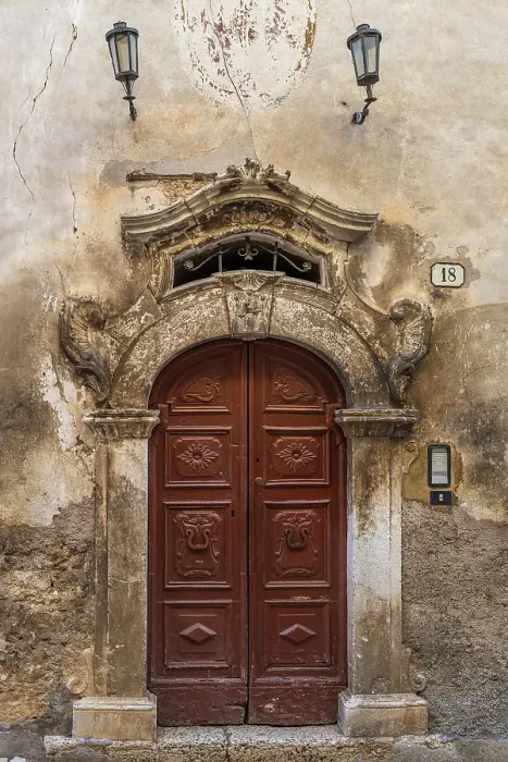 Framed Print : Europe, Italy, Abruzzo. The ancient town of Scanno in the mountains. One of the typical door portals Framed Print : Europe, Italy, Abruzzo. The ancient town of Scanno in the mountains. One of the typical door portals