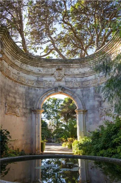 Framed Print : europe, Italy, Apulia. The garden and its fountain of the Masseria Brusca near to Nardo Framed Print : europe, Italy, Apulia. The garden and its fountain of the Masseria Brusca near to Nardo