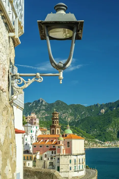 Framed Print : europe, Italy, Campania. Atrani, the little town of the Amalfi coast Framed Print : europe, Italy, Campania. Atrani, the little town of the Amalfi coast