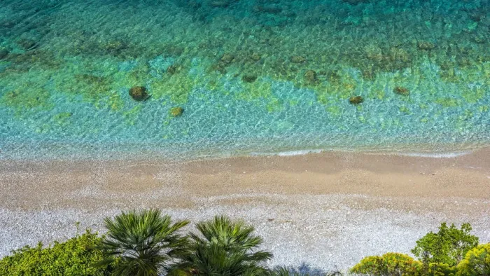Framed Print : Europe, Italy, Campania. The cristal clear water of Capri on the spiaggia of Cala Grande Framed Print : Europe, Italy, Campania. The cristal clear water of Capri on the spiaggia of Cala Grande