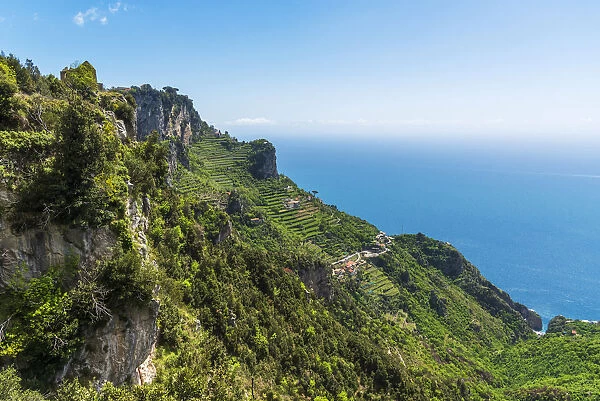 Europe, Italy, Campania. View from the Gods path