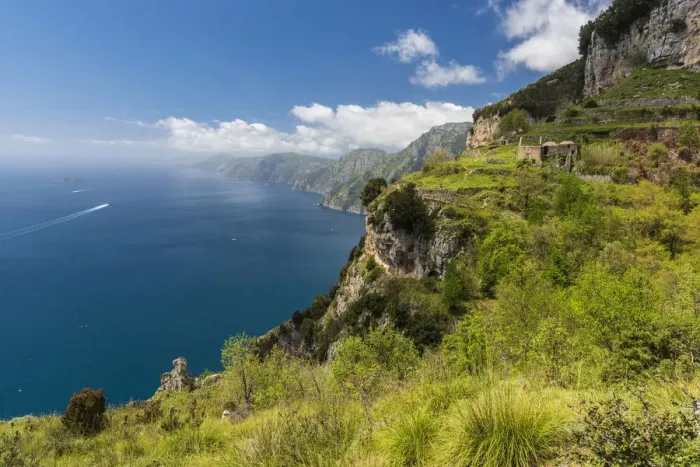 Framed Print : Europe, Italy, Campania. View from the Gods path