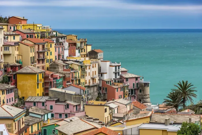 Framed Print : Europe, Italy, Cinque Terre. Manarola