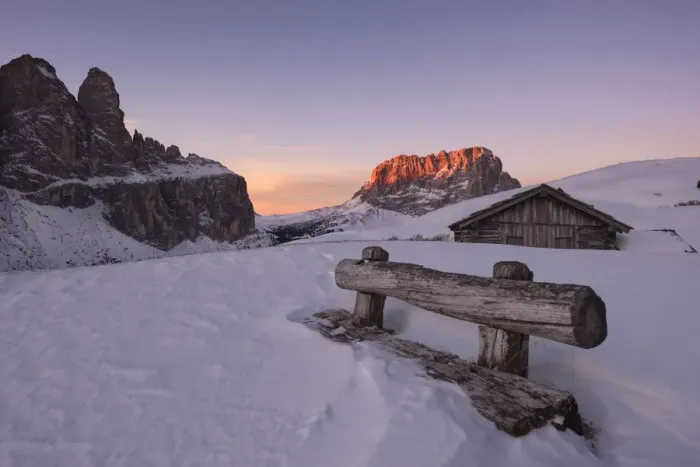 Framed Print : Europe, Italy, Dolomites, Alto Adige, Gardena Valley. Sunrise on the Sassolungo, Dolomites Framed Print : Europe, Italy, Dolomites, Alto Adige, Gardena Valley. Sunrise on the Sassolungo, Dolomites