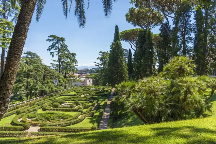 Framed Print : europe, Italy, Latium. Rome, the Italian garden, part of the Vatican Gardens Framed Print : europe, Italy, Latium. Rome, the Italian garden, part of the Vatican Gardens