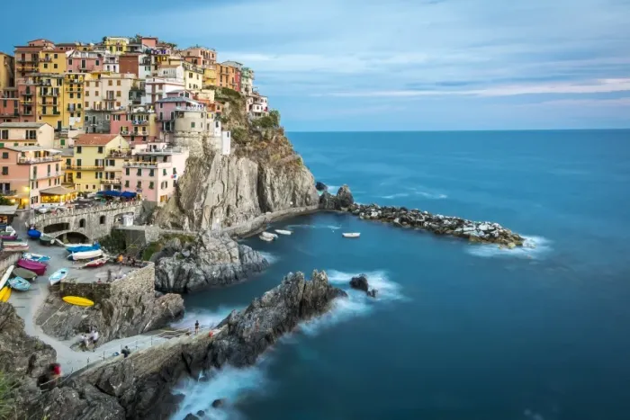 Framed Print : Europe, Italy, Liguria. Scenic view of Manarola, Cinque Terre Framed Print : Europe, Italy, Liguria. Scenic view of Manarola, Cinque Terre