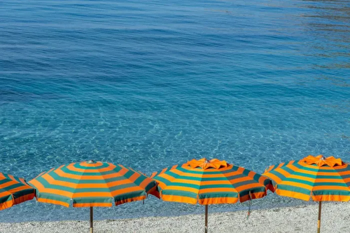 Framed Print : Europe, Italy, Liguria. Summer in Monterosso, Cinque Terre Framed Print : Europe, Italy, Liguria. Summer in Monterosso, Cinque Terre